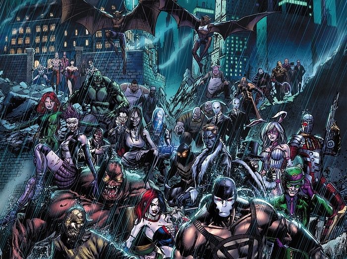Gotham City Villains from DC Comics