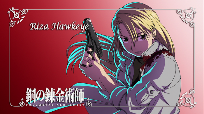 Riza Hawkeye from Fullmetal Alchemist