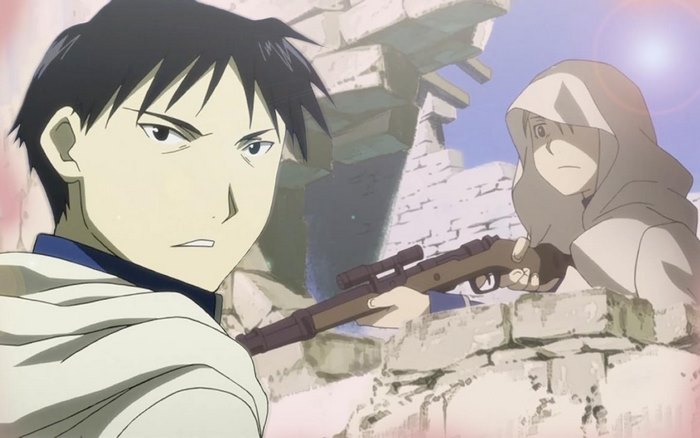 Riza Hawkeye and Olivier Mira Armstrong from Fullmetal Alchemist