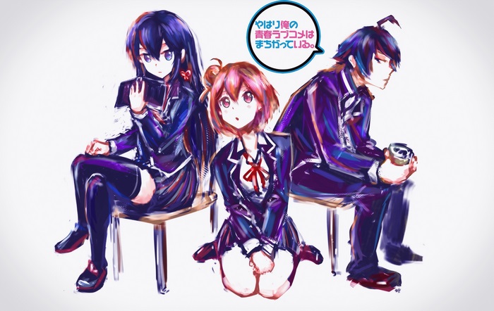 Characters from My Teen Romantic Comedy SNAFU