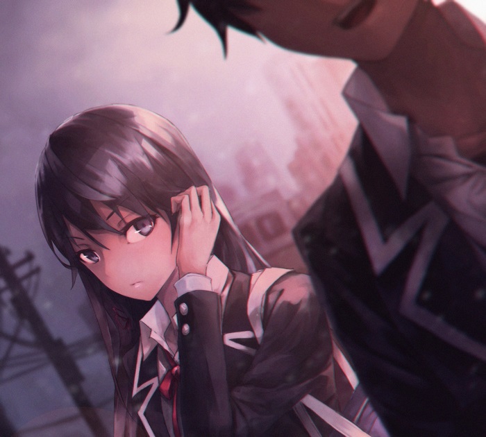 Girl from Yahari Ore no Seishun Love Comedy wa Machigatteiru.