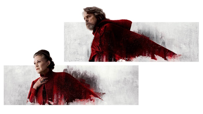 Leia Organa and Luke Skywalker from Star Wars
