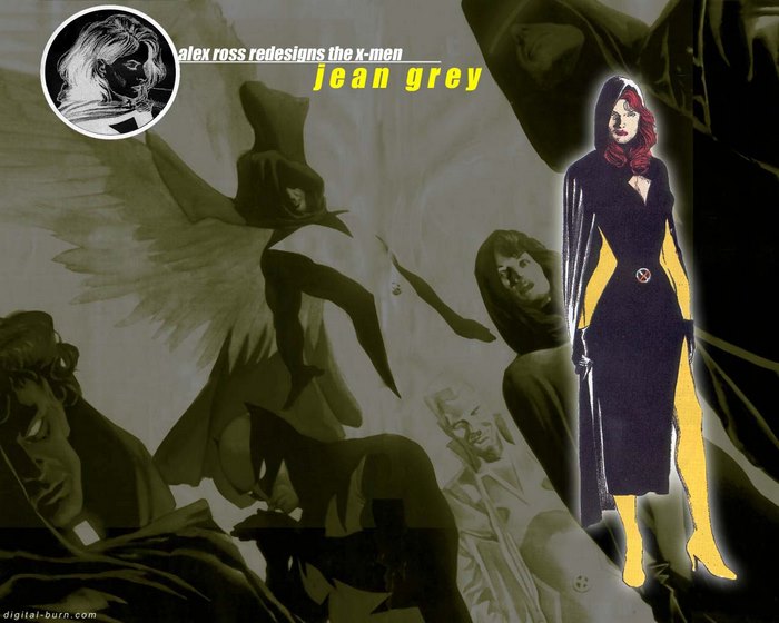 Jean Grey from X-Men by Alex Ross