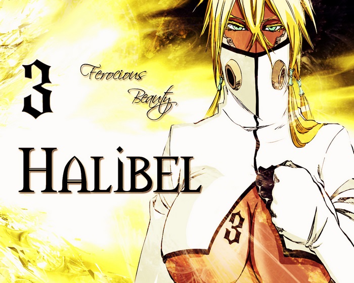 Tier Halibel from Bleach