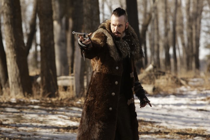 Wynonna Earp character with gun