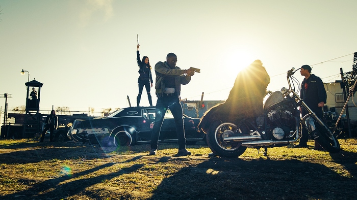 Wynonna Earp characters in a post-apocalyptic setting