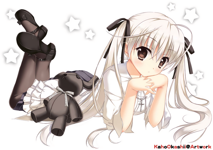 Sora Kasugano with Teddy Bear