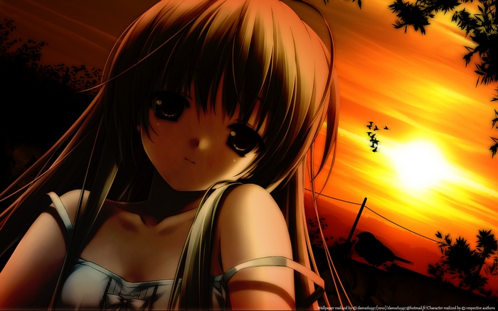Sora Kasugano at Sunset