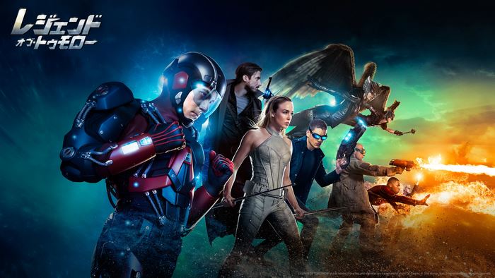 Legends of Tomorrow characters in action