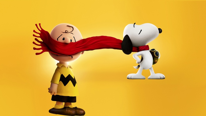 Charlie Brown and Snoopy from Peanuts