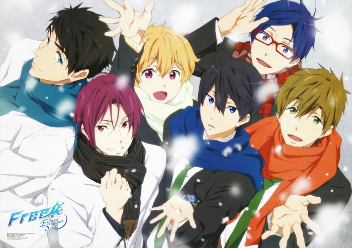 Free! Eternal Summer characters