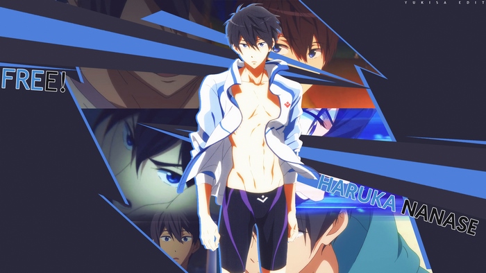 Haruka Nanase from Free! Anime