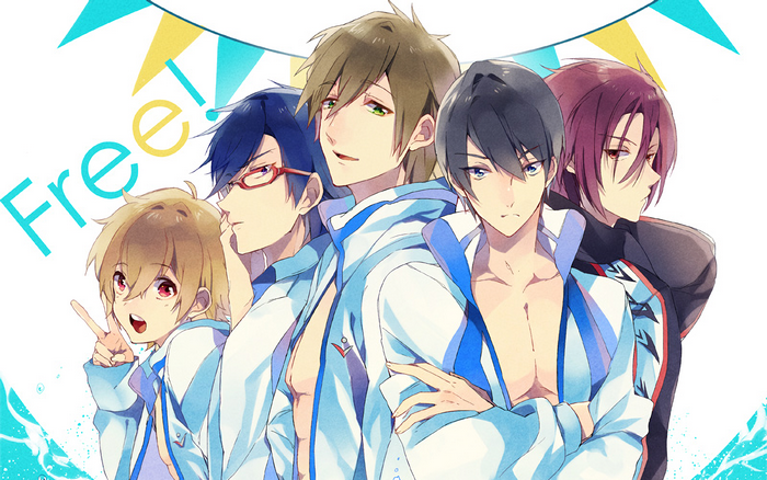 Free! Iwatobi Swim Club characters