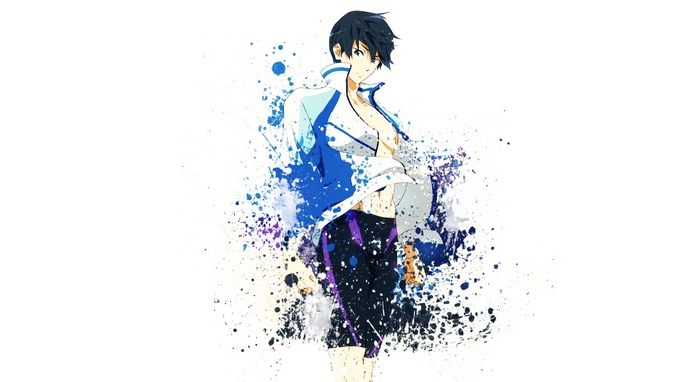 Haruka Nanase from Free! Splash Free