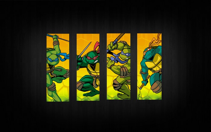 Teenage Mutant Ninja Turtles in action