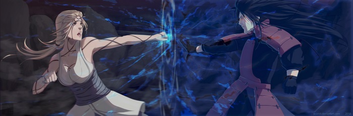 Tsunade vs Madara Uchiha from Naruto