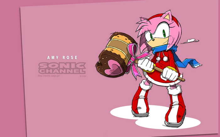 Amy Rose from Sonic Channel