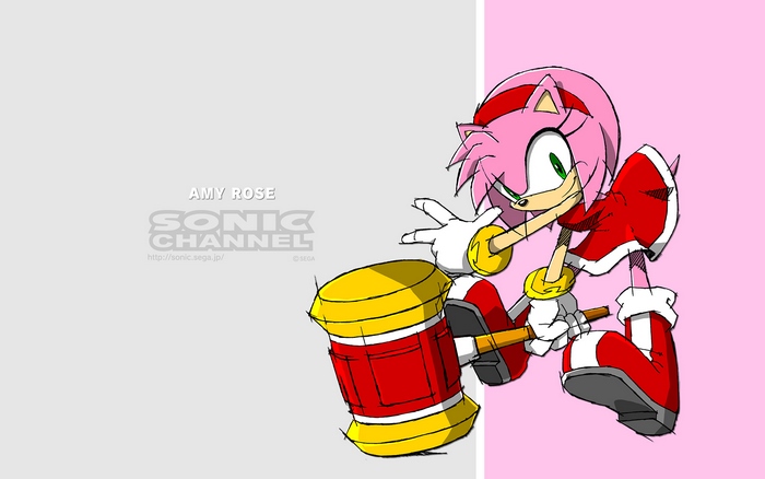 Amy Rose from Sonic Channel
