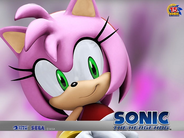 Amy Rose from Sonic the Hedgehog 15th Anniversary