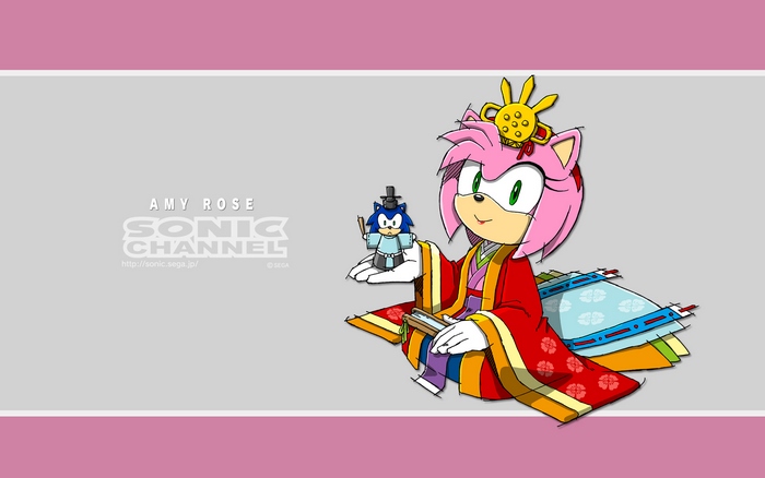 Amy Rose from Sonic Channel