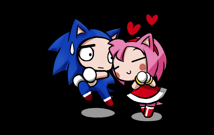 Sonic the Hedgehog and Amy Rose