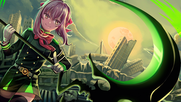 Shinoa Hīragi from Seraph of the End