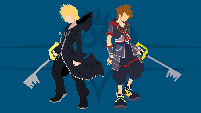 Roxas and Sora from Kingdom Hearts