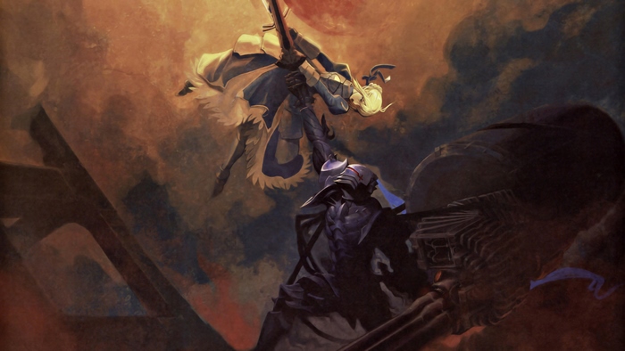 Saber vs Berserker from Fate/Zero