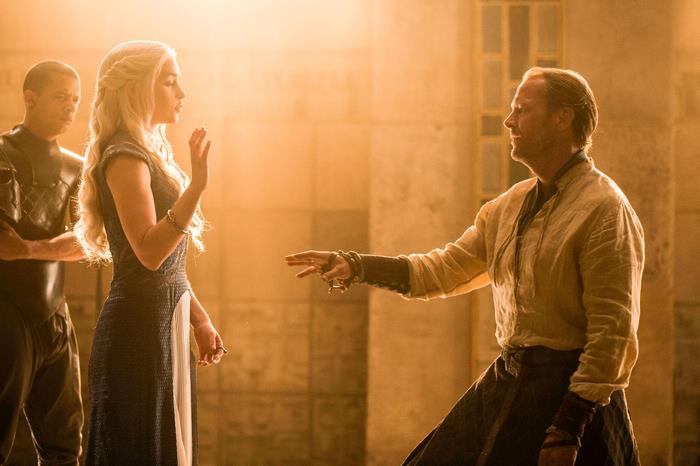 Daenerys Targaryen and Daario Naharis from Game of Thrones