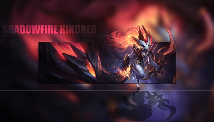 Shadowfire Kindred from League of Legends