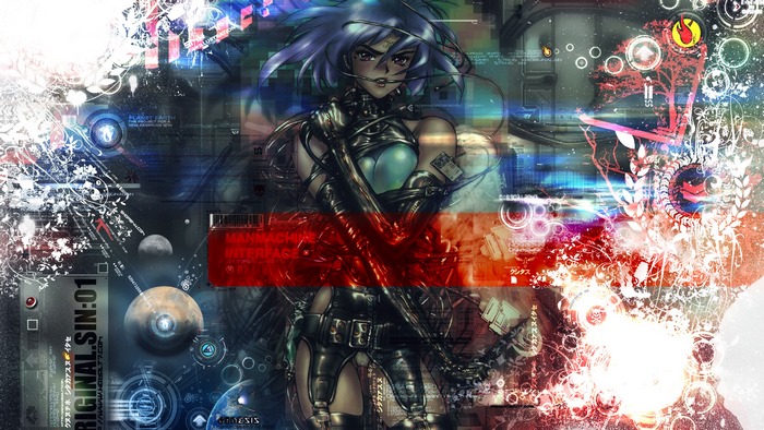 Motoko Kusanagi from Ghost in the Shell