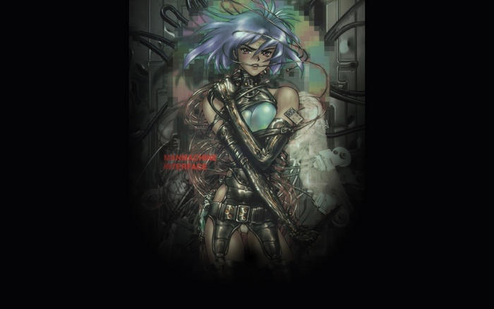 Motoko Kusanagi from Ghost in the Shell