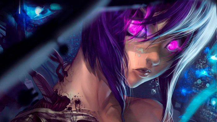 Motoko Kusanagi from Ghost in the Shell