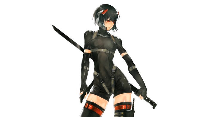 Motoko Kusanagi from Ghost in the Shell