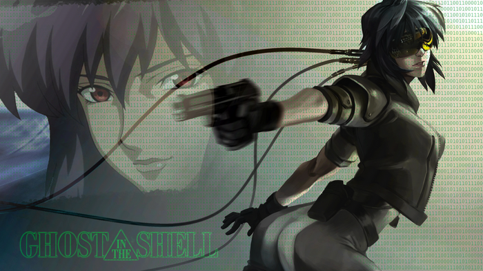 Motoko Kusanagi from Ghost in the Shell