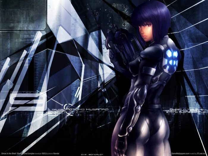 Major Motoko Kusanagi from Ghost in the Shell