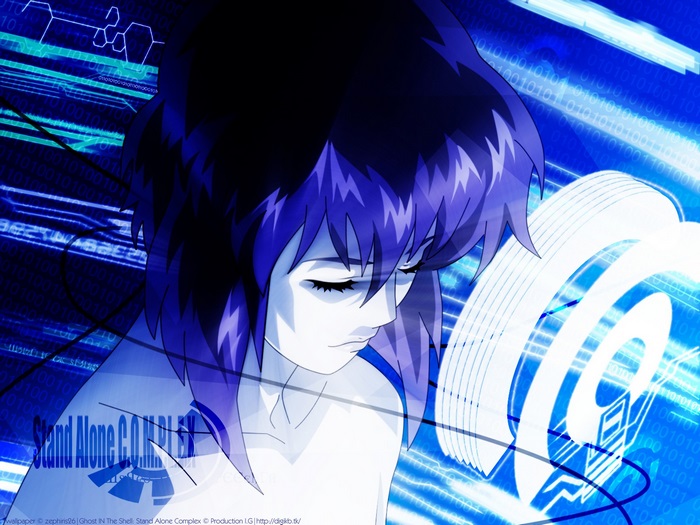 Motoko Kusanagi from Ghost in the Shell: Stand Alone Complex