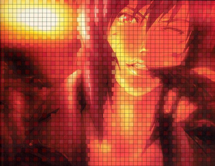 Motoko Kusanagi from Ghost in the Shell
