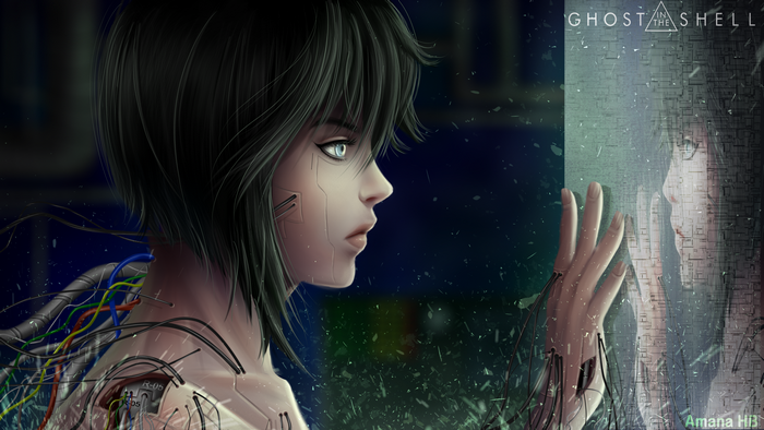 Motoko Kusanagi from Ghost in the Shell