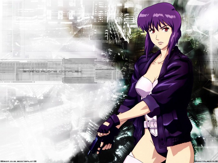 Motoko Kusanagi from Ghost in the Shell: Stand Alone Complex