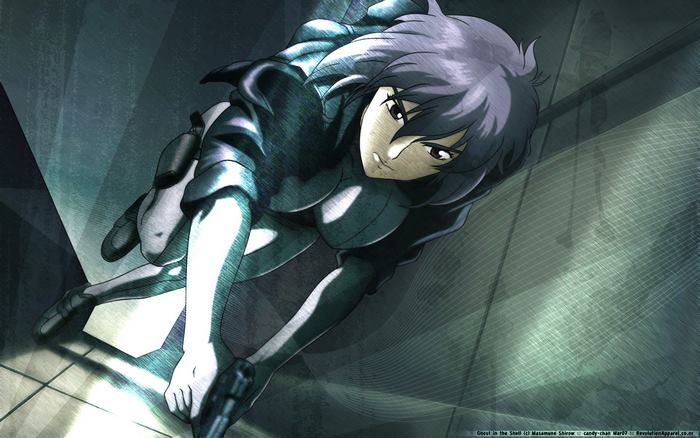 Motoko Kusanagi from Ghost in the Shell