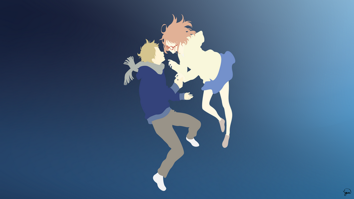 Akihito Kanbara and Mirai Kuriyama