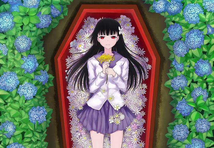 Rea Sanka in a Coffin