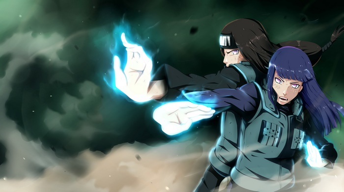 Neji Hyuga Using Chakra Powers