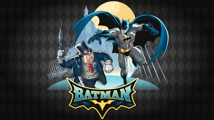 Batman and Penguin from DC Comics