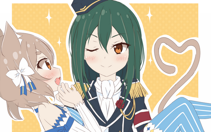 Felt and Crusch Karsten from Re:Zero