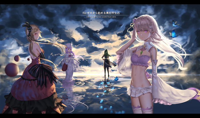 Re:Zero Emilia and Crusch Karsten