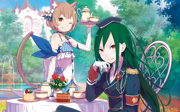 Crusch Karsten and Felix Argyle from Re:Zero
