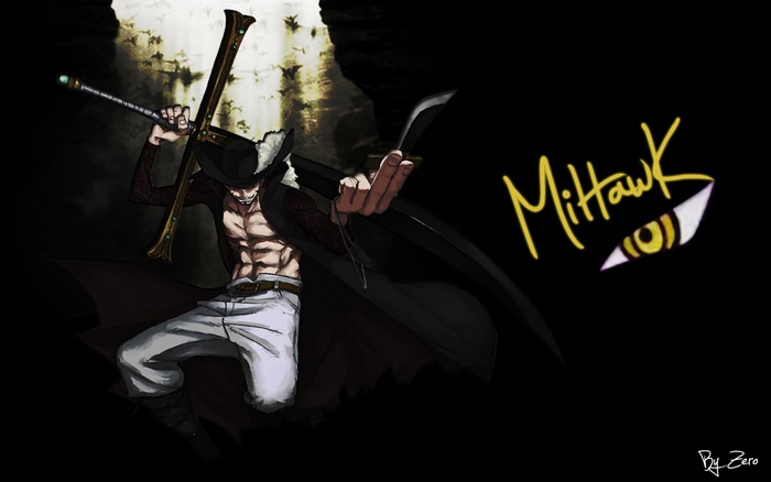 Dracule Mihawk from One Piece