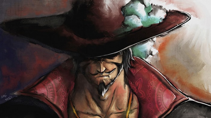 Dracule Mihawk from One Piece